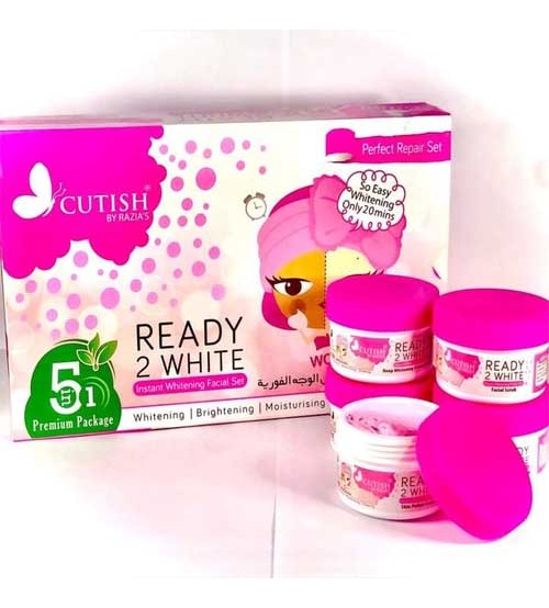 Cutish 5in1 Ready to White Facial Kit